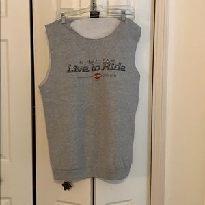 Men’s sleeveless sweatshirt